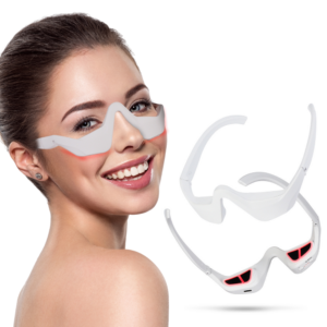 ZEENCARE Under Eye Red Light Therapy Glasses for Dark Circles